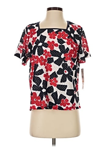 Alfred Dunner Short Sleeve Blouse (view 1)