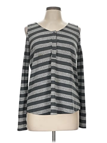 Doe & Rae Long Sleeve Henley (view 1)