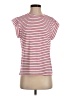 Notations Stripes Red Sleeveless T-Shirt Size S - photo 1