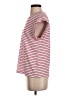 Notations Stripes Red Sleeveless T-Shirt Size S - photo 5