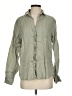 Grayson 100% Linen Green Long Sleeve Button-Down Shirt Size Sm (2) - photo 1