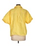 Unbranded 100% Polyester Yellow Short Sleeve Blouse Size M (estimated) - photo 2