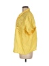 Unbranded 100% Polyester Yellow Short Sleeve Blouse Size M (estimated) - photo 5