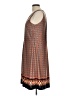 Perceptions Print Brown Casual Dress Size L - photo 5