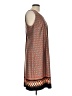 Perceptions Print Brown Casual Dress Size L - photo 4