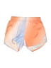 Adidas Color Block Orange Athletic Shorts Size 10 - 12 - photo 1