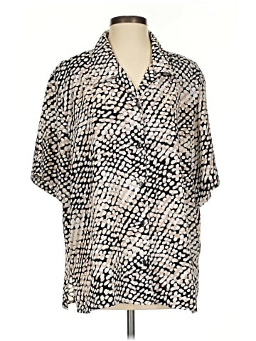 Voir Voir Short Sleeve Blouse (view 1)
