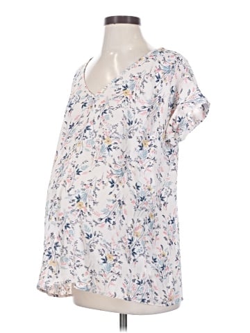 Motherhood Short Sleeve Blouse (view 1)
