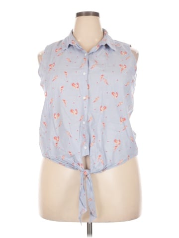 Collective Concepts Sleeveless Button-Down Shirt (view 1)