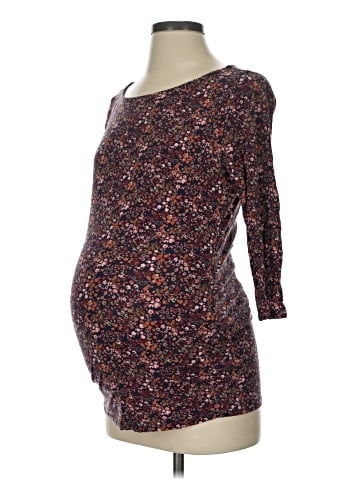 Motherhood 3/4 Sleeve Top (view 1)