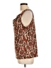 212 Collection Brown Sleeveless Top Size L - photo 5