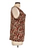 212 Collection Brown Sleeveless Top Size L - photo 4