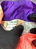 L.L.Bean 100% Nylon Color Block Orange Windbreaker Size L - photo 6