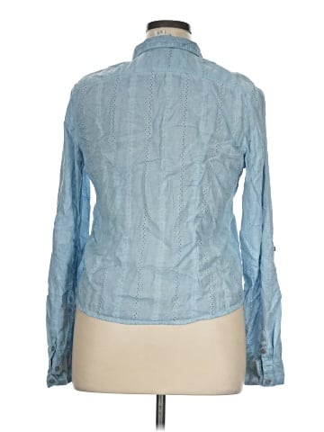 BDG Long Sleeve Button-Down Shirt (view 2)