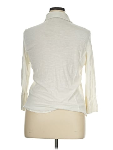 Verve 3/4 Sleeve Button-Down Shirt (view 2)