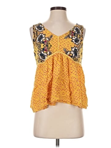 Blue Rain Sleeveless Blouse (view 1)