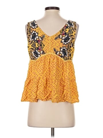 Blue Rain Sleeveless Blouse (view 2)