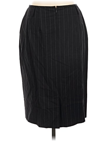 Linda Allard Ellen Tracy Wool Skirt (view 2)