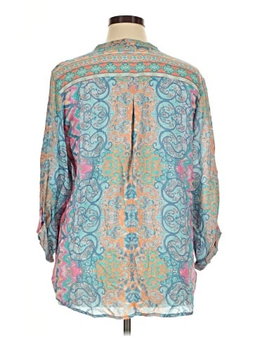 Feathers Long Sleeve Henley (view 2)