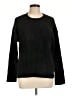 Sanctuary Solid Black Pullover Sweater Size L - photo 1