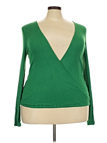 INC International Concepts Long Sleeve Top (view 1)