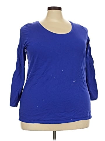 Roaman's 3/4 Sleeve T-Shirt (view 1)
