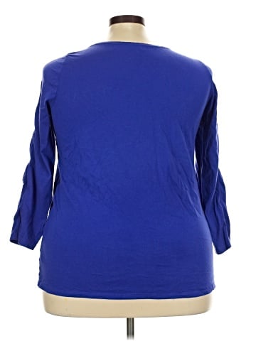 Roaman's 3/4 Sleeve T-Shirt (view 2)