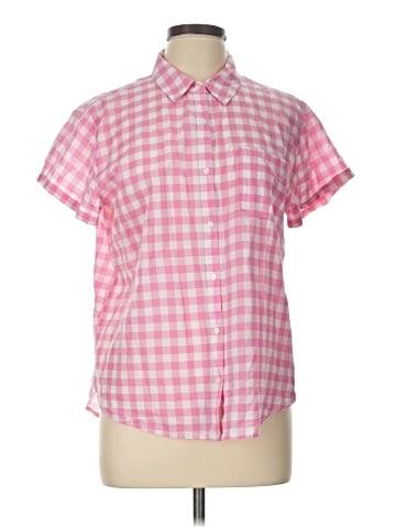 St. John's Bay Short Sleeve Button-Down Shirt (view 1)