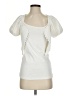 Eggie Ivory Short Sleeve Top Size XS - photo 1