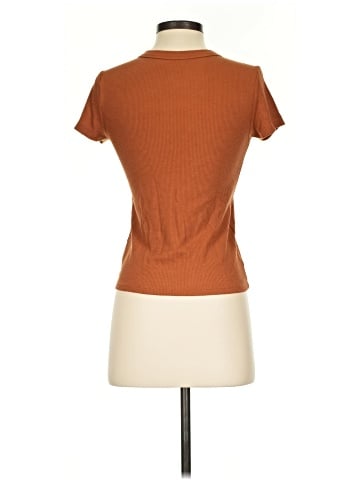 American Eagle Outfitters Short Sleeve Turtleneck (view 2)