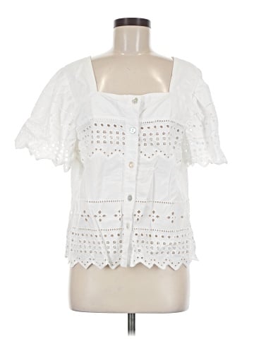 Nicole Miller Artelier Short Sleeve Blouse (view 1)