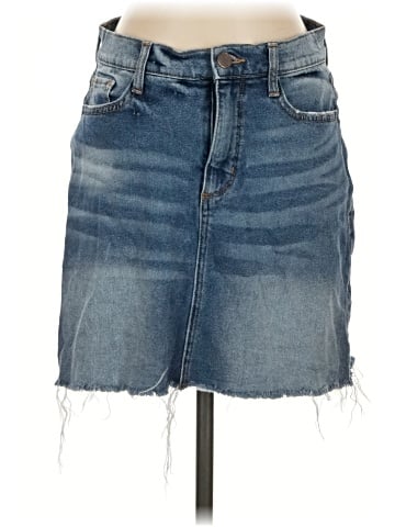 a.n.a. A New Approach Denim Skirt (view 1)