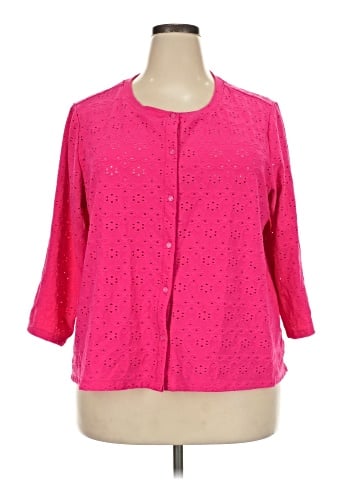 LOGO by Lori Goldstein 3/4 Sleeve T-Shirt (view 1)