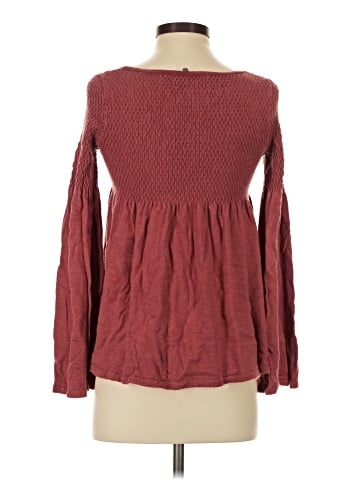 Knitted & Knotted Long Sleeve Blouse (view 2)