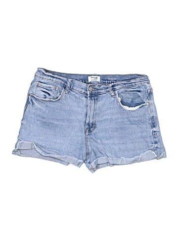 Kensie Denim Shorts (view 1)