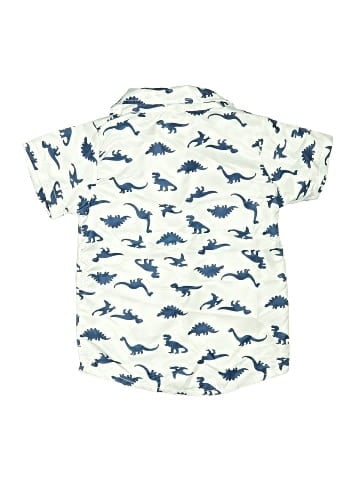 Unbranded Short Sleeve Button-Down Shirt (view 2)