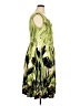 Perceptions Tropical Green Cocktail Dress Size 0X (estimated) - photo 4