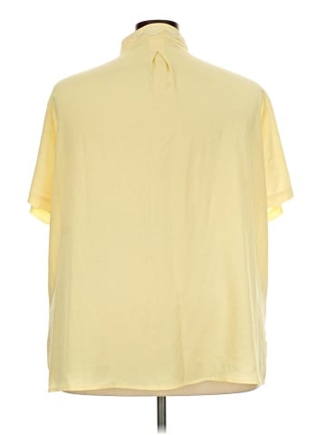 Kathie Lee Short Sleeve Button-Down Shirt (view 2)