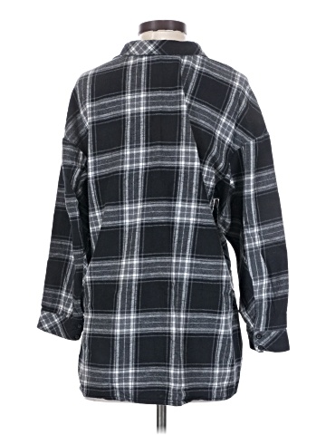 Zara Basic 3/4 Sleeve Button-Down Shirt (view 2)