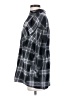 Zara Basic Plaid Black 3/4 Sleeve Button-Down Shirt Size XS - photo 5