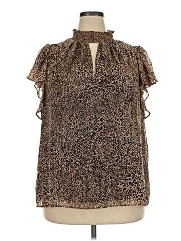 1.State Short Sleeve Blouse (view 1)