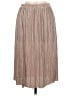 Atmosphere 100% Polyester Metallic Tan Casual Skirt Size 8 - photo 1