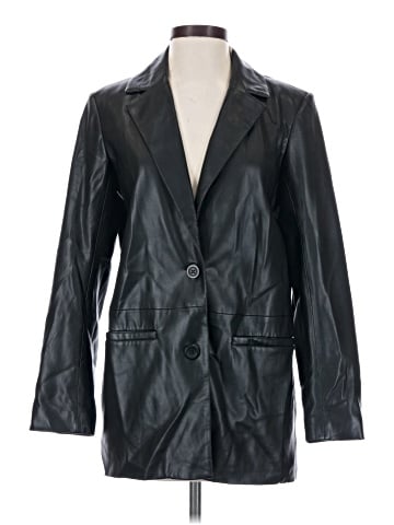 Abercrombie & Fitch Faux Leather Jacket (view 1)