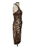 Cache Animal Print Brown Cocktail Dress Size 4 - photo 4