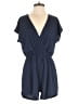 Ecote Solid Blue Romper Size M - photo 1