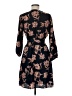 Allison Joy 100% Polyester Paisley Black Casual Dress Size M - photo 2