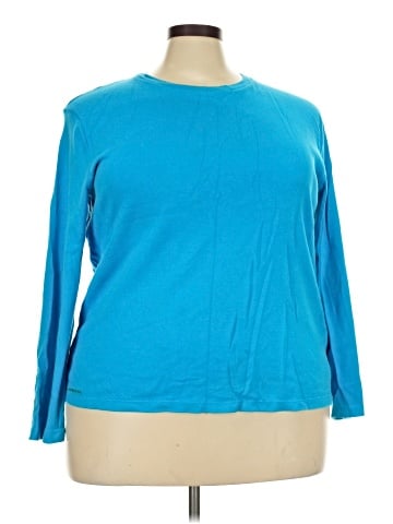 Lauren by Ralph Lauren 3/4 Sleeve T-Shirt (view 1)