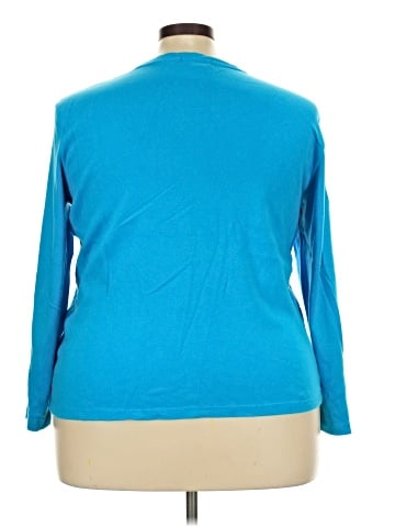 Lauren by Ralph Lauren 3/4 Sleeve T-Shirt (view 2)