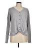 Mudd Gray Long Sleeve Henley Size M - photo 1