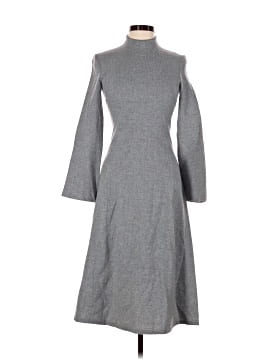zara grey zip up dress Used Dresses On Sale To 90% Off Button